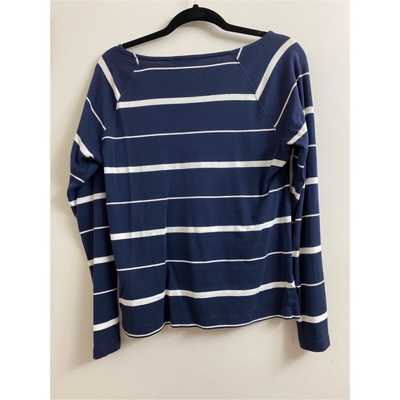 Tommy Hilfiger Boat Neck Striped Long Sleeve - Picture 2 of 5